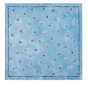 Erich Biehle_Pocket Square_Lago di Como design_Silk Twill_33x33cm